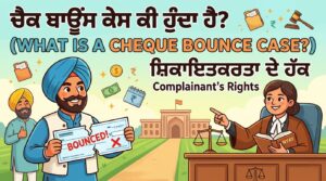 Read more about the article What to Do After Cheque Bounce? (ਚੈਕ ਬਾਊਂਸ ਹੋਣ ਤੋਂ ਬਾਅਦ ਕੀ ਕਰੀਏ?)